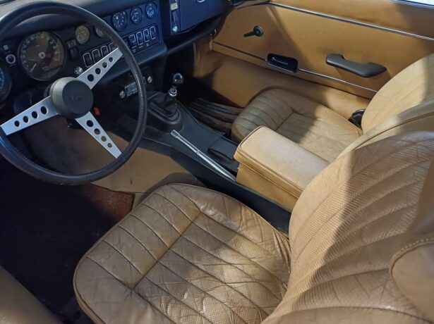 Jaguar E Type V12 Coupé 1971 restauration project bei Garage De Poorter in 8530 Harelbeke